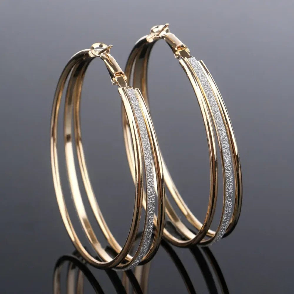 Vintage Golden Helle Earrings