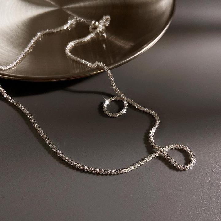 Star Light Necklace Silver Set