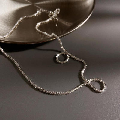 Star Light Necklace Silver Set