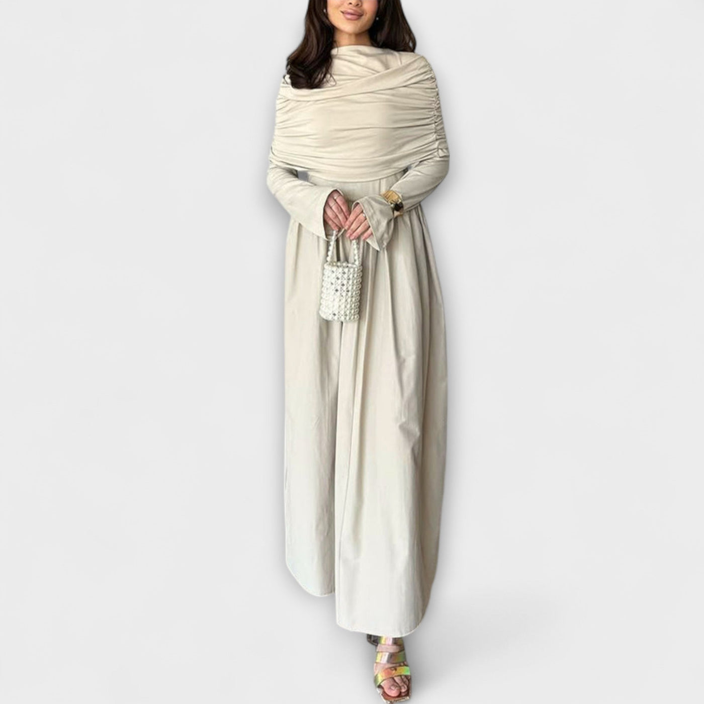 Jessica - Relaxed Pleated Dress