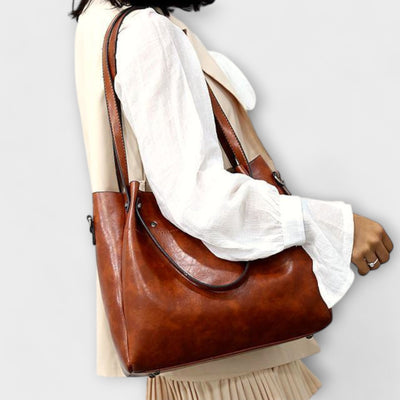 Lora. - 4-Piece Vintage Bag Set