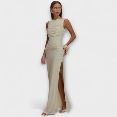 Rieke - Stylish Maxi Dress with High Slit