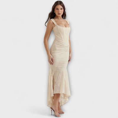 Renske - Long Dress with Elegant and Refined Corset